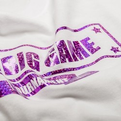 L796 Silver Glam heat transfer vinyl / B-flex