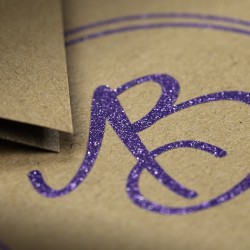 G730 Red Glitter thermal transfer film / B-flex