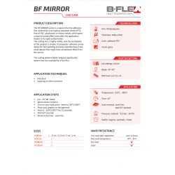 BFSS Metallic gloss silver termal transfer film / iDigit