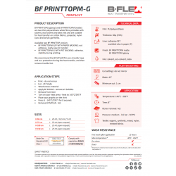 BF PRINTTOP G Weiße Glänzend Print Bügelfolie / B-flex