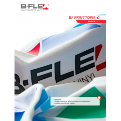 BF PRINTTOP G White gloss Print termal transfer film / B-flex