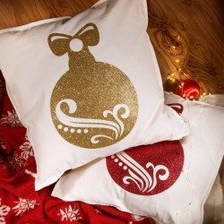 IDD700 White Pearl Glitter Flex Bügelfolie / iDigit