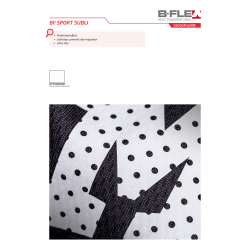 R700SU Weiße SPORT SUBLI flex Bügelfolie / B-flex