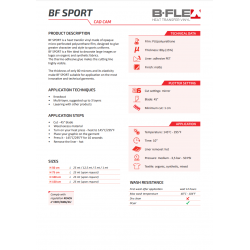 R740 Königsblau SPORT flex Bügelfolie / B-flex