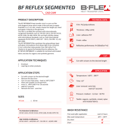 BFREF000FR Reflektierende silberne Bügelsegmente / B-flex