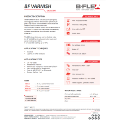 V700 White Varnish glossy flex heat transfer vinyl / B-flex