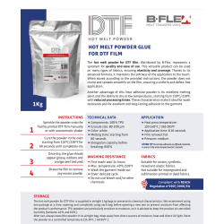 HOT MELT Pulverkleber für DTF-Folie 1Kg / B-flex