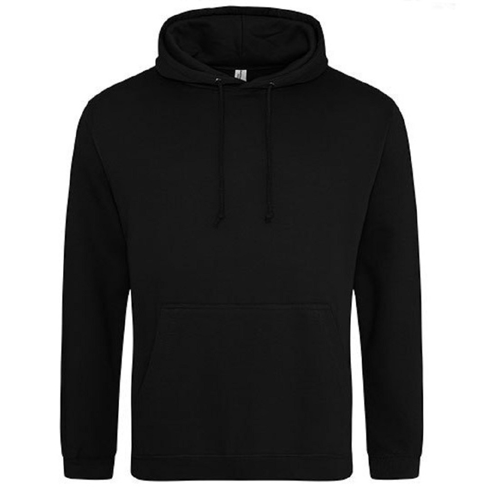 Schwarzes Sweatshirt College-Hoodie