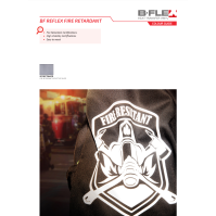 Reflective Silver thermal transfer vinyl | Top price |Graphic-vinyl.eu