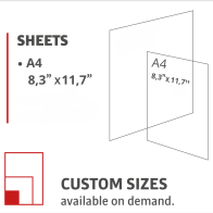 DTF TRANSFER FILM A3 / B-flex | Graphic-vinyl.eu