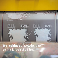 DTF Hot Peel Transfers – durable print in 4 seconds / B-flex