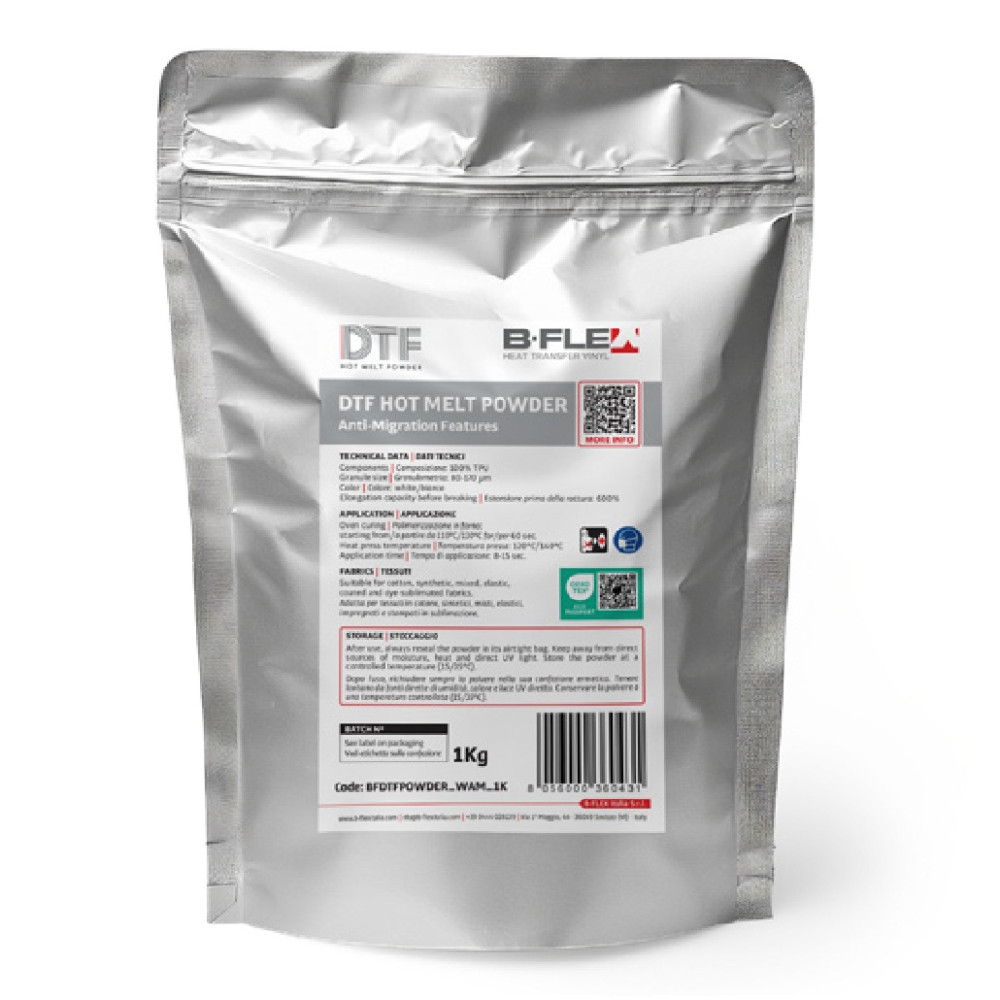HOT MELT Pulverkleber für DTF-Folie 1Kg / B-flex