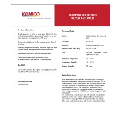 600 Gold Mirror plotter vinyl gloss / KEMICA