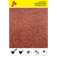 IDP452A Bronze Pearl Glitter (Sheet) termal transfer film / iDigit