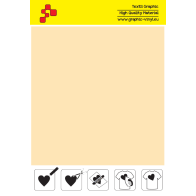 IDSF766A Beige (Sheet) Speed flex termal transfer film / iDigit