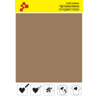 IDSF793A Bronze (Blattfolie) Speed Flex Bügelfolie / iDigit