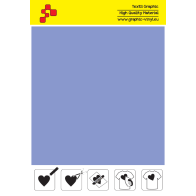 F745 Periwinkle Speed Flex termal transfer film / B-flex