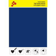 F747 Midnight Blue Speed Flex termal transfer film / B-flex