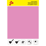F765 Flamingo Pink Speed Flex termal transfer film / B-flex