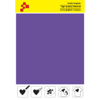 F767 Orchidee Lila Speed flex Bügelfolie / B-flex