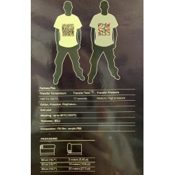 Fantasy Flex Bayadere 08 termal transfer film / SEF Textile