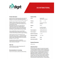 350 Antibacterial/370 selbstklebende Vinyl / iDigit