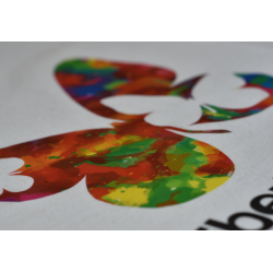 L402SA3 Laser printing transparent heat transfer vinyl / CFP Flex