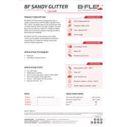 IDD700 White Pearl Glitter Flex Bügelfolie / iDigit