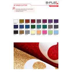 IDD722 Kürbis Gelb Pearl Glitter Flex Bügelfolie / iDigit